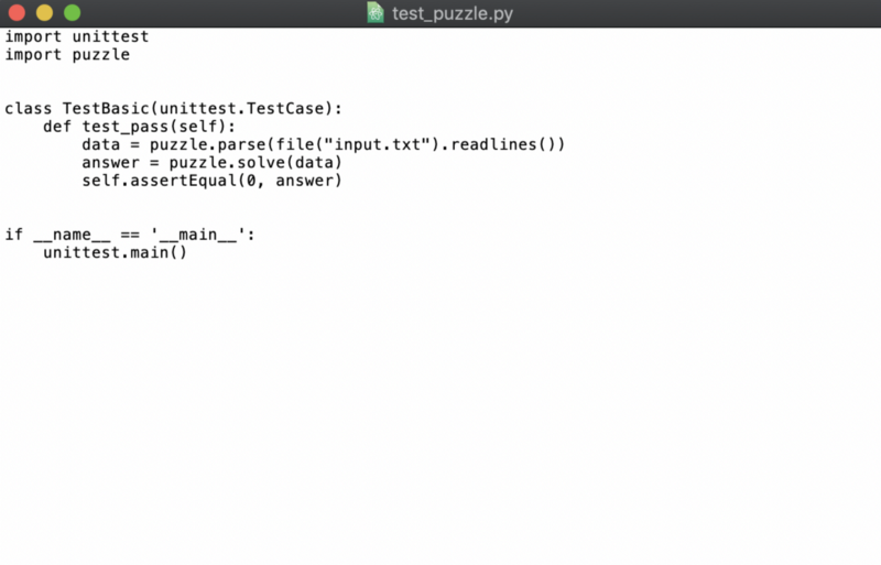 Python code in TextEdit on the Mac